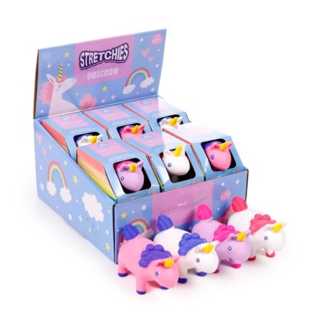 🦄✨ Jouet Étirable - Licorne (Lot de 12)
