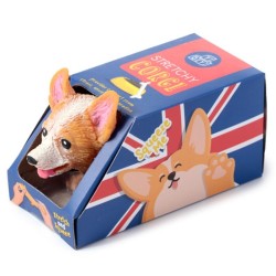 🐶✨ Jouet Étirable - Chien Corgi (Lot de 12)